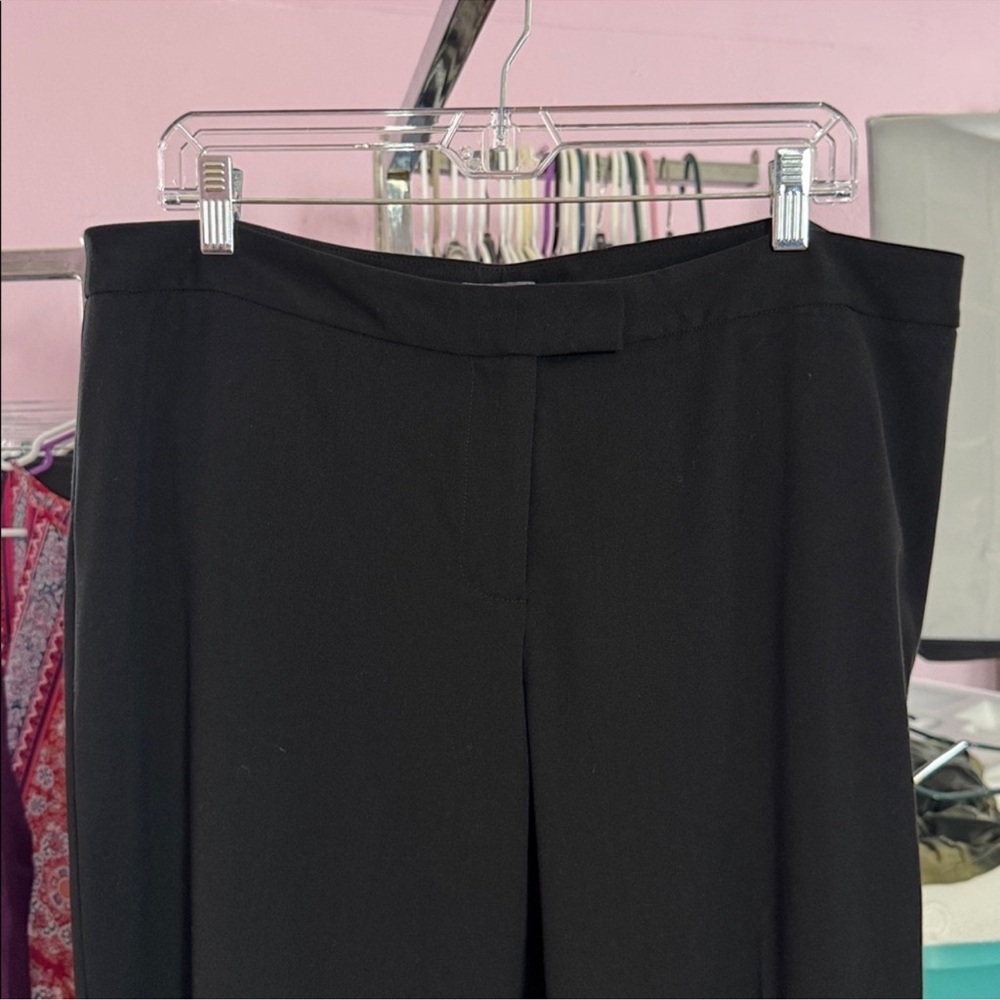 Vince Camuto, Black Dress Pants size 14 bootcut - Picture 3 of 4